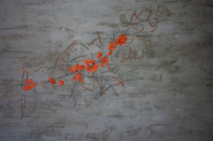 Sanddorn wächst Stück für Stück auf meiner Leinwand