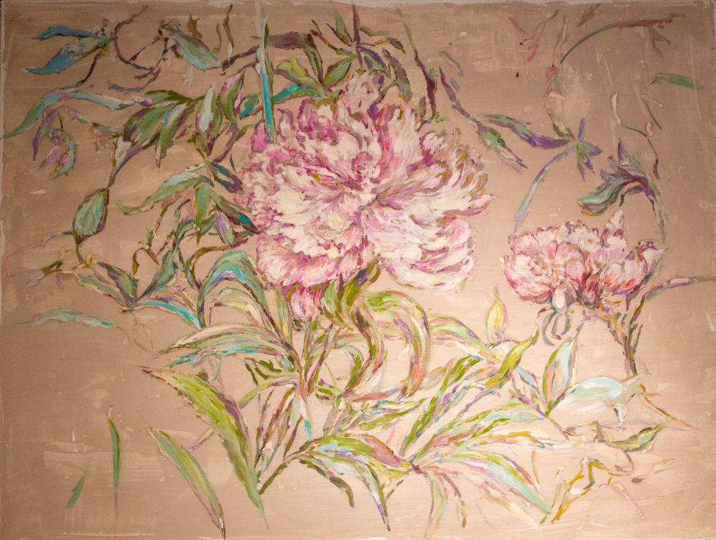 Peonia I 160 x 120 cm 1500 €